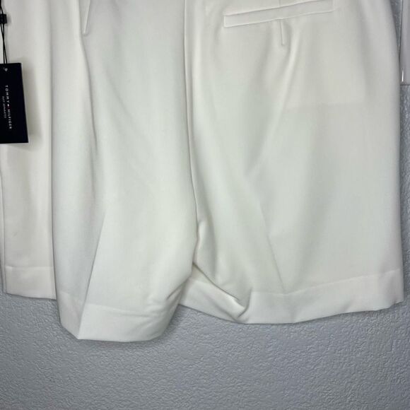 New! Tommy Hilfiger White Dress Sailor Lined Women’s Plus Size Shorts 14 - Picture 8 of 14